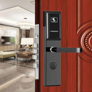 Mechanical Key MF1 T557 RFID Smart Door Lock ID TEMIC With Management Software