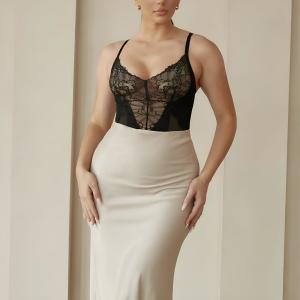 Smoothing Lace Shapewear Bodysuit