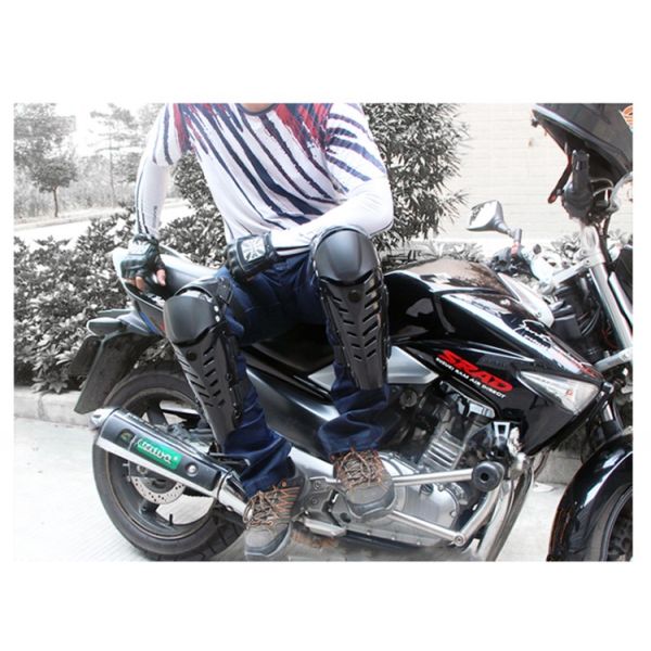 2pcs Motorcycle Adjustable Knee Pads for Protection Function and Drop-proof Riding