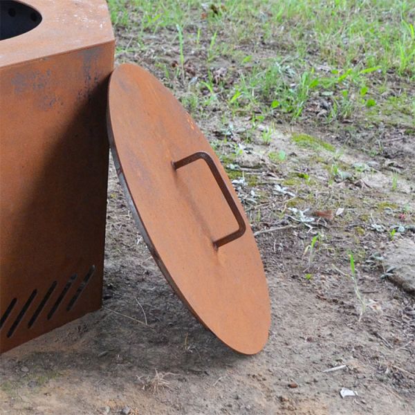 Steel Fire Pit Customized Corten Steel Fire Pit For Garden Outdoor