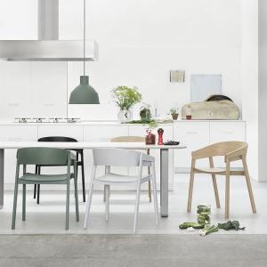 76cm Nature Wood Dining Chair Coffee Lounge Armrest 8.5kg