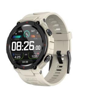 GPS Outdoor Sports Watch , G18 Smart Watch Round Screen BT Call Men Fitness