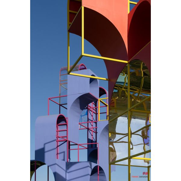 Custom Printing and Multiple Options for Cartoon Style Children's Amusement Equipment