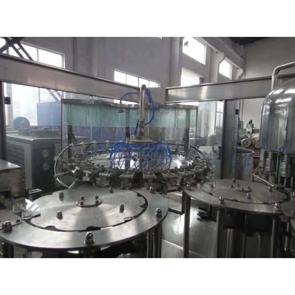 Pulp Juice Filling Machine / Mirinda Soft Drinks Automatic Liquid Filling