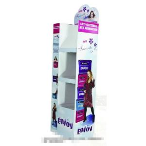 Quality Custom display stand for T shirt promotion with shelves from manufacture for sale