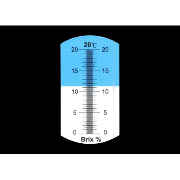 Portable Specific Gravity Refractometer With ATC Tool , Aluminum Material