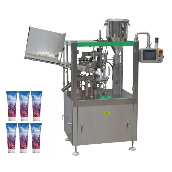 Buy Plastic Toothpaste TubeFilling Sealing Machine Aluminium 40pcs/Min LCD Display at wholesale prices