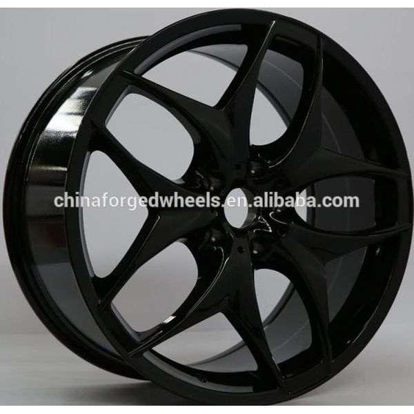 Gun Metal 22inch Car Rims Wiht 5x120 PCD For BMW X5 X6/Gloss Black Custmoized 22 inch Alloy Wheels Rims