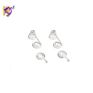 Carbon Steel SUS304 Double Conical PCB AA Battery Contact Spring