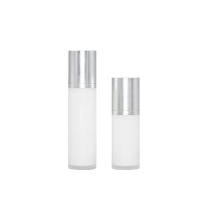Acrylic airless bottle 15ml 30ml advanced essence cosmetic packaging airless