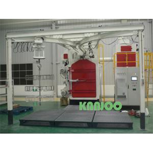 PLC Spinner Hanger Shot Blasting Machine With High Cleaning Efficiency Sa 2.5