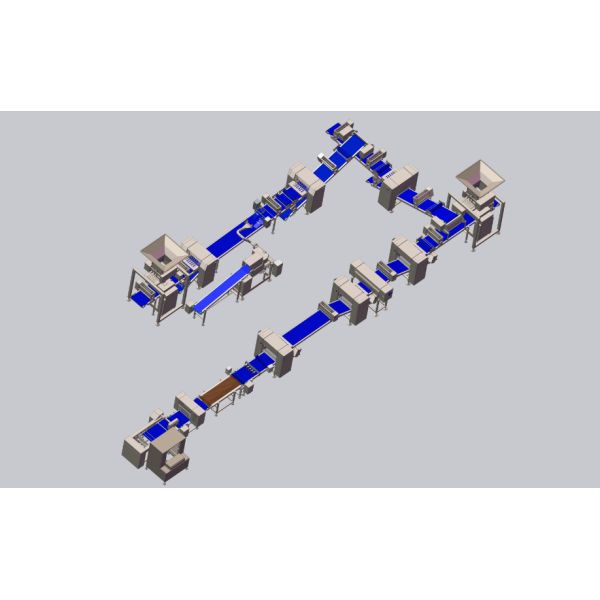 Buy CE Puff Pastry Making Machine With Flexible Removable Make Up Table at wholesale prices