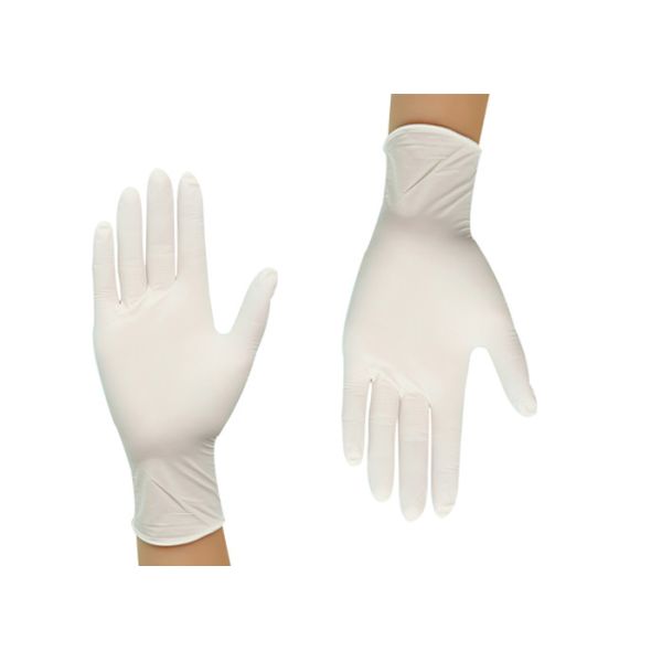 Buy Lightweight Latex Milky White Disposable Latex Examination Gloves at wholesale prices