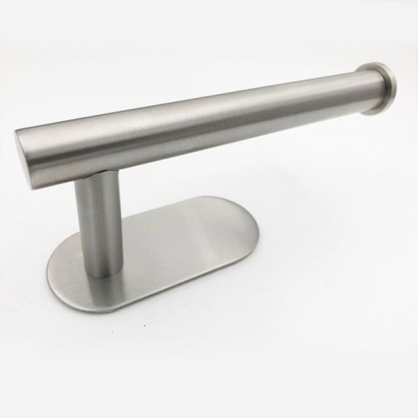 Stainless Steel Bathroom Adhesive Toilet Roll Holder Custom Logo