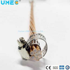 BS 4087 ASTM B228 Copper Clad Steel Strand Wire for Overhead and Ground