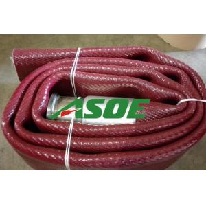 Heavy Duty PU Layflat Hose Designed for Concrete Placement Through-the-weave