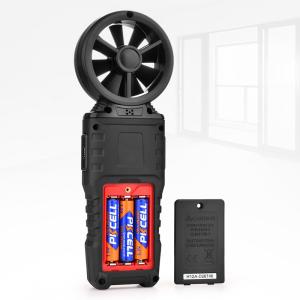 9999 Counters Handheld Digital Anemometer , 9999 CFM Industrial Anemometer