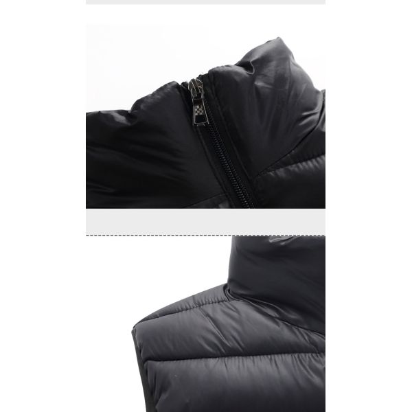 2022 Custom Lightweight Waistcoat Warm Bubble Utility Sleeveless Vest Mens Waistcoat Vest Gilet For Men