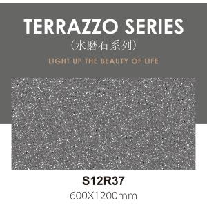 Non-Slip 600x1200mm Terrazzo Porcelain Indoor Floor Tiles
