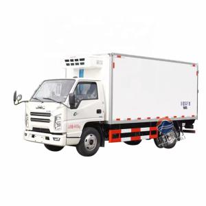Quality Best selling JMC 4*2 Single Row Van Refrigerator Truck Wagon for sale