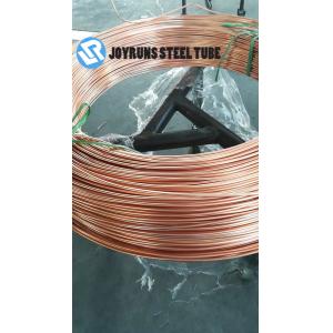 4.76*0.5MM Steel Bundy Tube ASTM A254 DC 04 Copper Coated Carbon Welded Steel