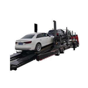 2 Axle 5/6/8/10 Double Deck Auto Car Transport Truck Trailer with Customization