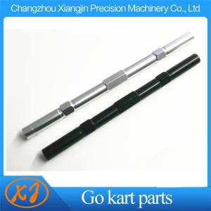 Racing Kart CNC Machining Round Steering Tie Rod With M8 LH/RH Thread