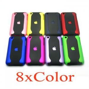 China Lightweight Hard Case Apple IPhone 3G Cool Red Cell Phone Faceplate Covers on sale