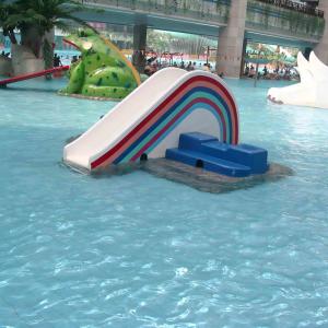 Fiberglass Water Pool Slides in Medium Water Playground 3200*2700*1300