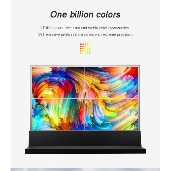 Full HD 55 Transparent OLED Touch Screen See Through OLED Display