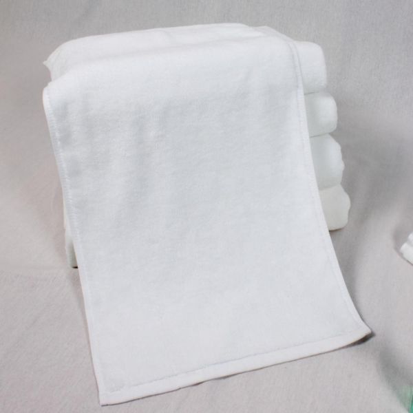 Buy Water Absorbent Hemmed Snow White Towel at wholesale prices