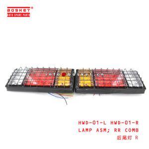 Quality HWD-01-L HWD-01-R Rear Combination Lamp Assembly Suitable for ISUZU for sale