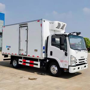 Isuzu 4x2 Refrigerated Truck for Fresh Flower Beverage Freezer 18 Cubic Meter