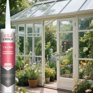 Quality Smooth Finish Fast Curing Silicone Sealant With Strong Adhesion for sale