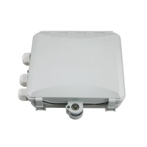 China FTTH Wall Mount Outdoor Fiber Termination Box ABS Material on sale