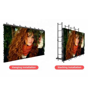 Full Color Indoor Rental LED Display , Stage Rental LED Video Wall P3.9 P4.8