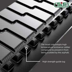 Paver Machine Roadtec RP-195 Rubber Track 470x152.4x55PWR