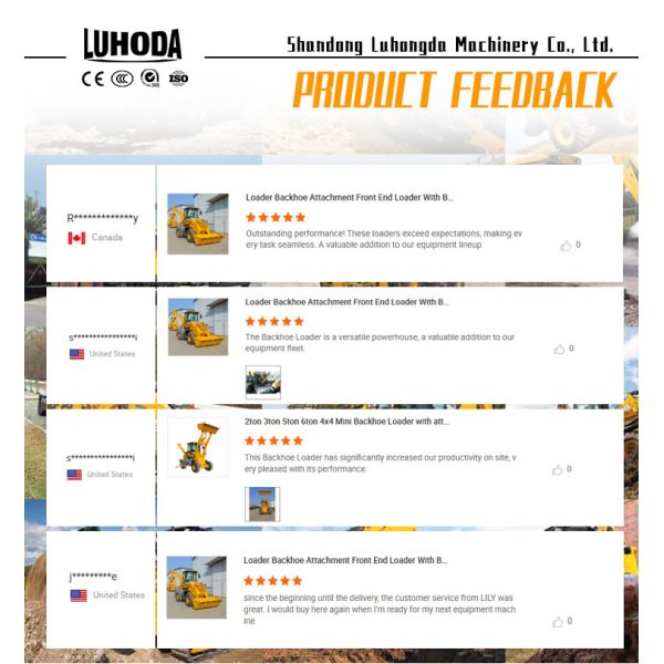 Hot Sale Four-wheel Drive Mini Backhoe Excavator Loader Small Backhoe Loader Diesel Wheel Loader for Sale