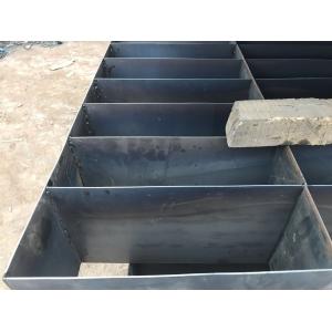 Galvanized Pressure Lock Grating Q235 Material ISO 9000 Certification
