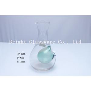 China small blown glass wine decanter glass water bottle cheap on sale