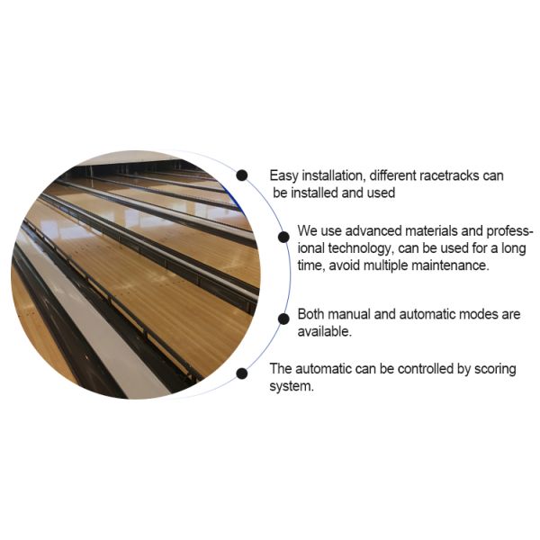 17m Indoor Mini Bowling Arcade Amusement Bumper Machine Games for Bodybuilding Fitness