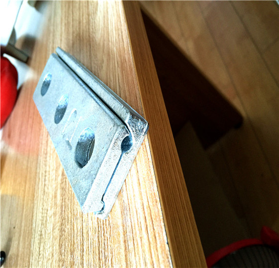 Overhead Line Cable Suspension Clamp Straight Guy Clamp Carriage Clamping Bolted
