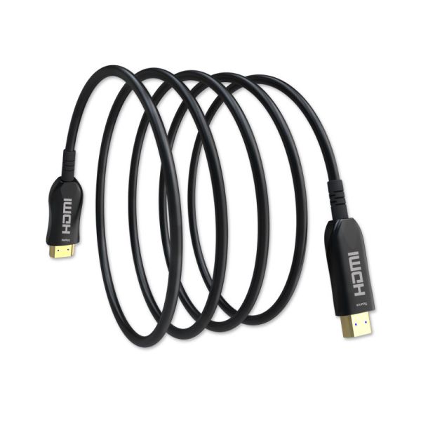 OEM 4K Optical Fiber High Speed HDMI Cable 5Meter Customized Color