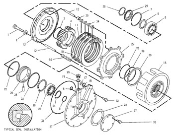 7G2824 Piston Engine 7G-2824 Ring 1005079 Ring Piston Oil Cylinder Liner 100