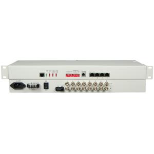 Quality Network management 8 port G.703 plus 4*10/100/1000M with console and snmp VLAN Pdh Multiplexer for sale