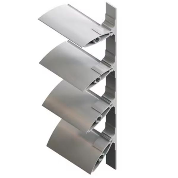 Buy Customized High Quality Aluminum Profile Extruded Aluminum Profile Aluminum Sunshade Louver Profiles at wholesale prices
