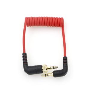 Alvin's Cables Locking 3.5mm TRS to 3.5mm TRS Audio Cable for Sennheiser Deity