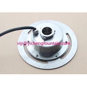 220mm Dia. Underwater Pond Light With Drain 32mm Middle Hole 12 Watt Submersible