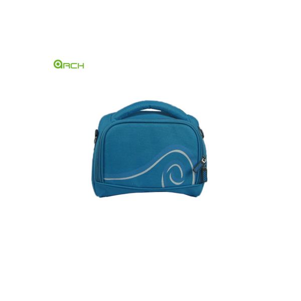 600D Duffel Travel Vanity Cosmetic Bag with Printing