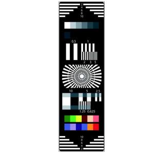 China TUV 800W Surveillance Camera Test Chart Sineimage YE0235 on sale